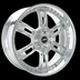 Marin (Chrome) wheel (Style 639), 1-piece chrome alloy wheel