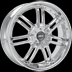 Haze (Chrome) wheel (Style 663), 1-piece chrome plated alloy wheel