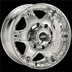 Tactic (Chrome) wheel (Style 692), 1-piece chrome alloy wheel