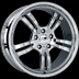 Z50 (Chrome) wheel (Style 9350), 1-piece chrome forged alloy wheel
