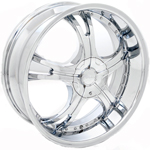 Starr Malaga  Rims Chrome