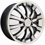 Starr Marquis  Wheels Machined Black