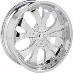 Starr 809  Rims Chrome