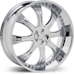 Starr Goliath  Wheels Chrome