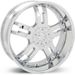 Starr Dominator  Wheels Chrome