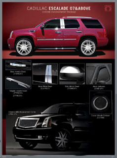 Click Here for Custom 2007 - 2008 Cadillac Escalade Accessories